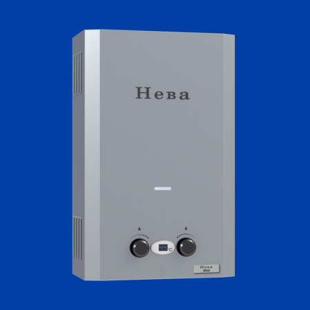 НЕВА 4610 белый алюминий колонка газовая (водонагреватель проточный) 